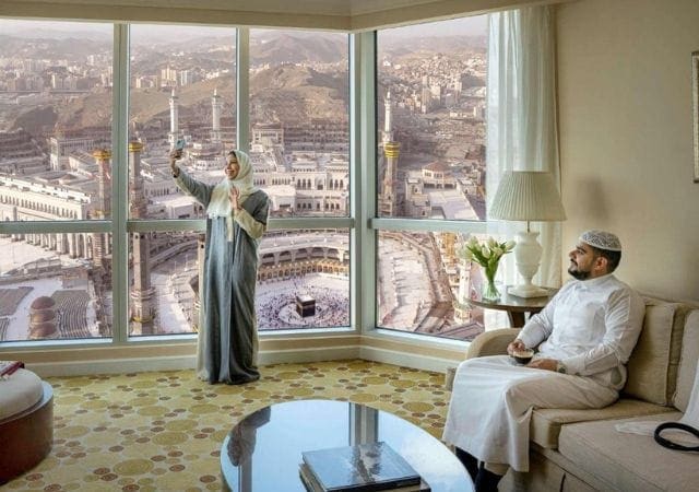 Hotel accommodation included in a 2027 Umrah package from the UK