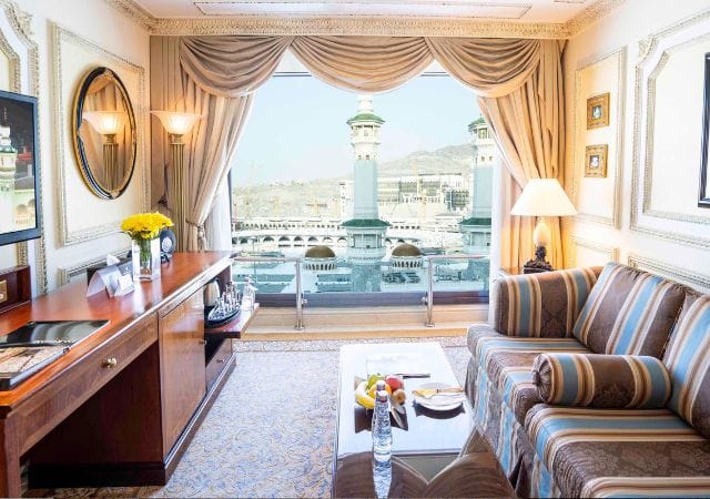 5-star hotel room luxury Umrah packages UK Makkah VIP