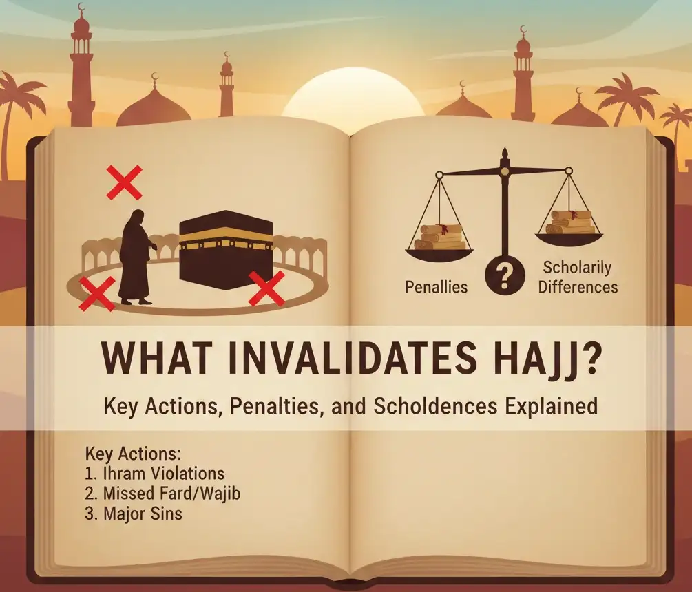 What Invalidates Hajj? Key Actions, Penalties, and Scholarly Differences Explained