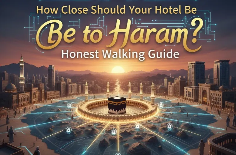 How Close Should Your Hotel Be to Haram? A Practical Walking Guide