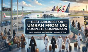 Best Airlines for UK People Traveling to Perform Umrah