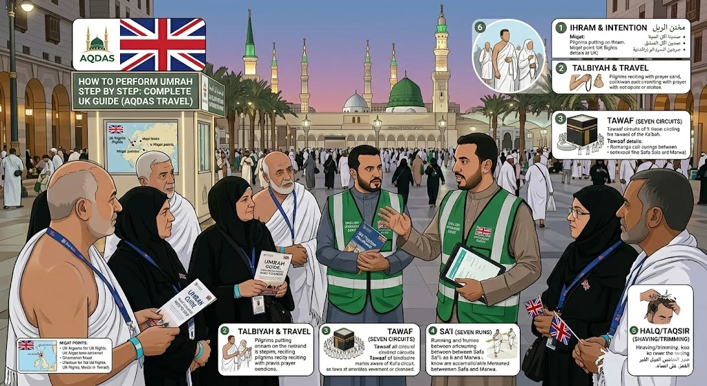 How to Perform Umrah Step by Step: Complete UK Guide